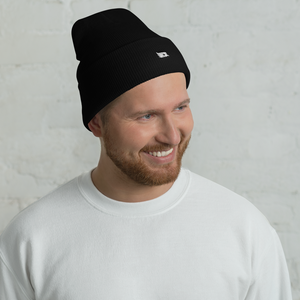 White Fhinix | Cuffed Beanie