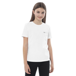 Load image into Gallery viewer, White Fhinix | Kids Organic Cotton T-shirt
