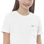 Load image into Gallery viewer, White Fhinix | Kids Organic Cotton T-shirt
